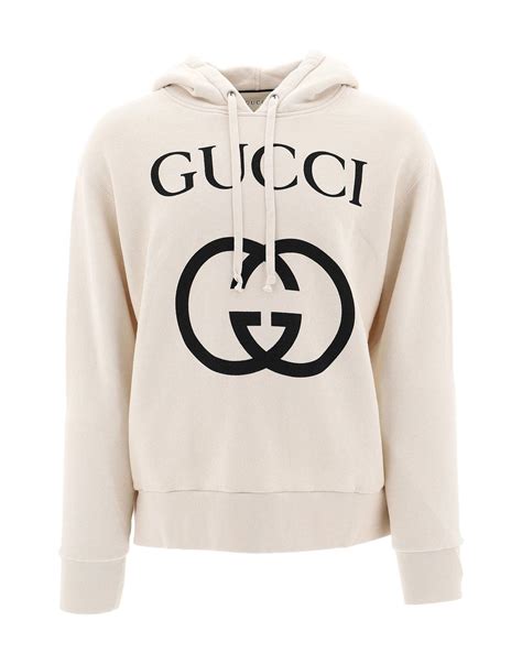 gucci logo hoodies|white gucci logo hoodie men.